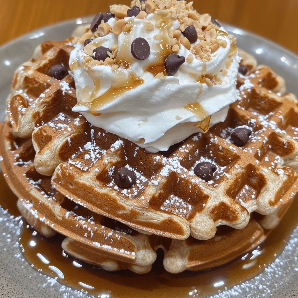 Waffles have long been a beloved breakfast staple, cherished for their delightful texture and versatility. Whether you enjoy them crisp and golden or soft and fluffy, waffles can be customized to suit any palate. One of the most enticing combinations available is that of chocolate and peanut butter—a duo that tantalizes taste buds and brings warmth to any morning. Chocolate Chip Peanut Butter Waffles not only deliver on flavor but also embody ease and comfort, making them a perfect choice for family breakfasts or weekend brunches.