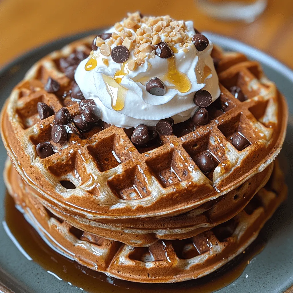 Waffles have long been a beloved breakfast staple, cherished for their delightful texture and versatility. Whether you enjoy them crisp and golden or soft and fluffy, waffles can be customized to suit any palate. One of the most enticing combinations available is that of chocolate and peanut butter—a duo that tantalizes taste buds and brings warmth to any morning. Chocolate Chip Peanut Butter Waffles not only deliver on flavor but also embody ease and comfort, making them a perfect choice for family breakfasts or weekend brunches.