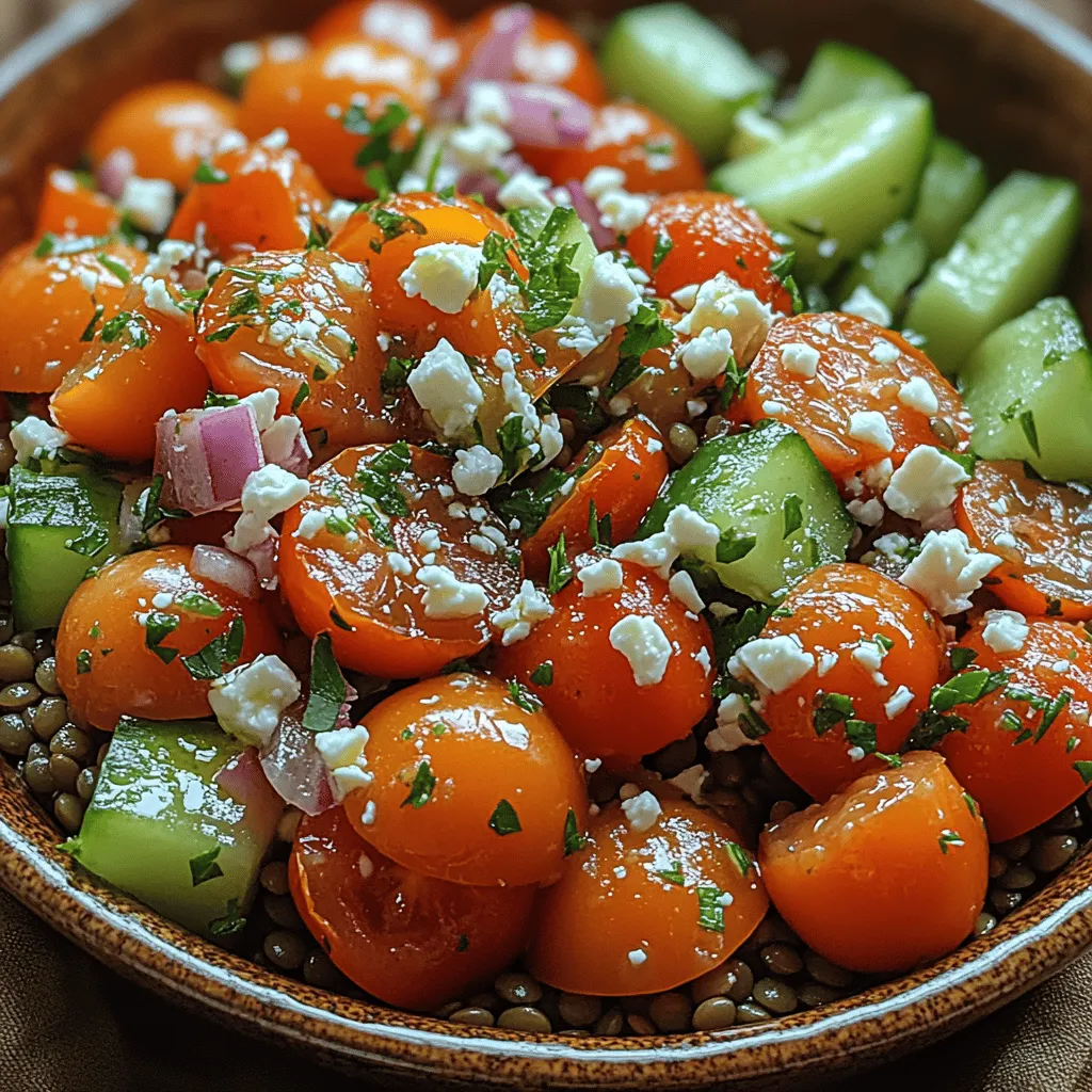In the realm of healthy and delicious cuisine, few dishes capture the essence of freshness and flavor quite like a Chilled Mediterranean Lentil and Tomato Salad. This vibrant salad, brimming with colorful vegetables and hearty lentils, not only embodies the spirit of the Mediterranean diet but also offers a wealth of nutritional benefits that make it a perfect choice for any meal. Whether served as a light lunch, a side dish, or a complete dinner, this salad is sure to impress with its delightful combination of textures and tastes.