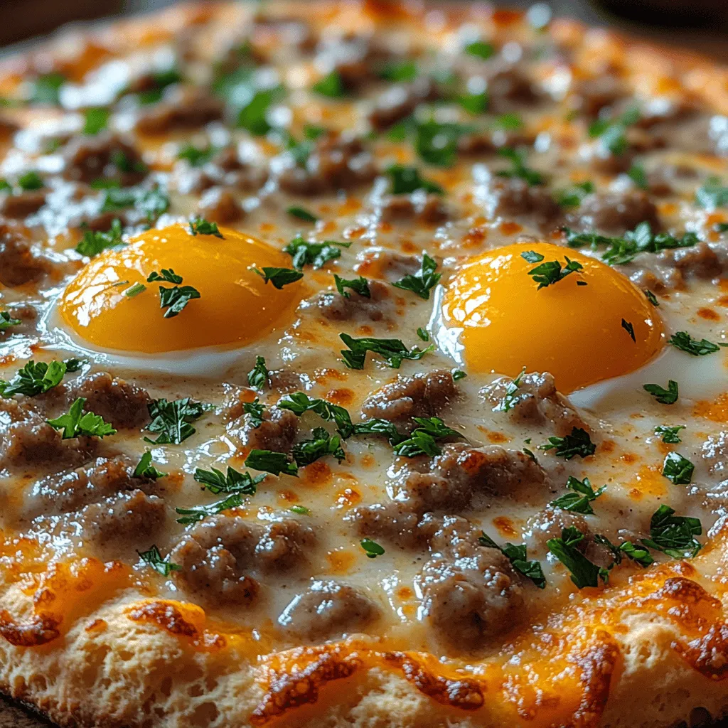 In the realm of breakfast foods, few combinations evoke as much comfort and satisfaction as biscuits and gravy. This classic Southern dish, with its rich flavors and hearty textures, has long been a staple at breakfast tables across America. However, innovative cooks have taken this beloved dish and given it a delightful twist: we proudly present the Breakfast Bliss – Biscuits & Gravy Pizza. This unique breakfast pizza unites a flaky biscuit crust with a savory sausage gravy and gooey cheese, transforming the traditional breakfast experience into a fun and shareable meal. Whether you're hosting a family gathering or indulging in a lazy weekend brunch, this recipe is sure to impress and satisfy.