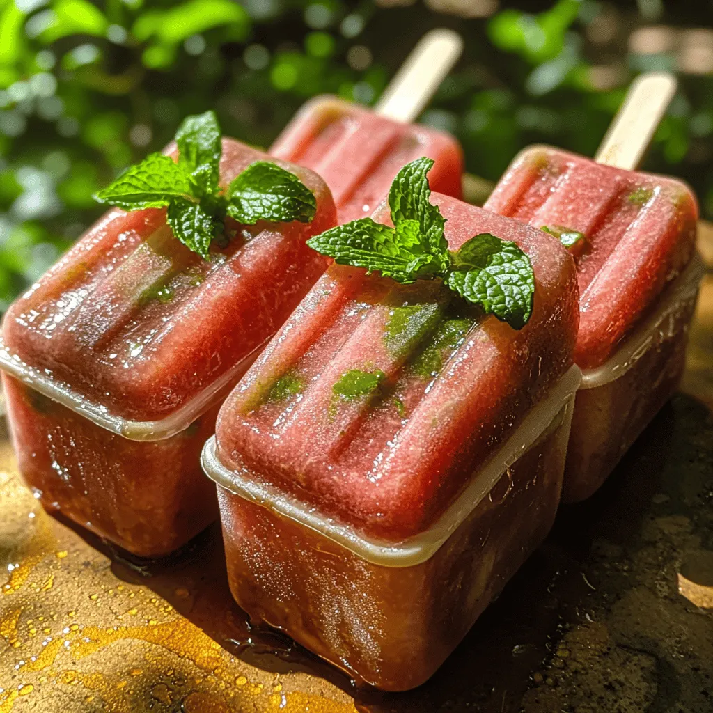 As the summer sun blazes down, there's nothing quite like a refreshing popsicle to beat the heat. Homemade popsicles have surged in popularity over recent years, allowing people to get creative in the kitchen while enjoying delicious frozen treats that are free from artificial additives. One of the standout fruits of summer is undoubtedly watermelon. Its juicy, sweet, and hydrating qualities make it the perfect base for frozen delights.