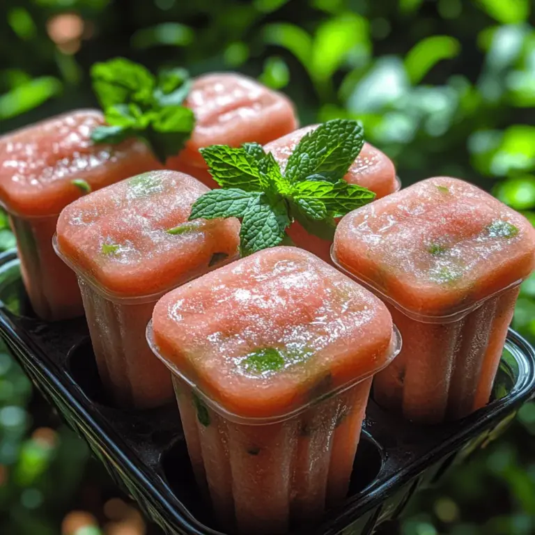 As the summer sun blazes down, there's nothing quite like a refreshing popsicle to beat the heat. Homemade popsicles have surged in popularity over recent years, allowing people to get creative in the kitchen while enjoying delicious frozen treats that are free from artificial additives. One of the standout fruits of summer is undoubtedly watermelon. Its juicy, sweet, and hydrating qualities make it the perfect base for frozen delights.