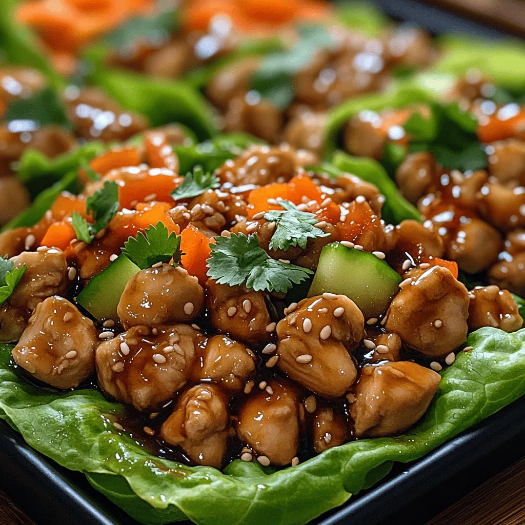 To fully appreciate Teriyaki Chicken Lettuce Wraps, it’s essential to understand the key components that contribute to their flavor and nutritional value. Let's break down the ingredients that make this dish not only delicious but also nourishing.