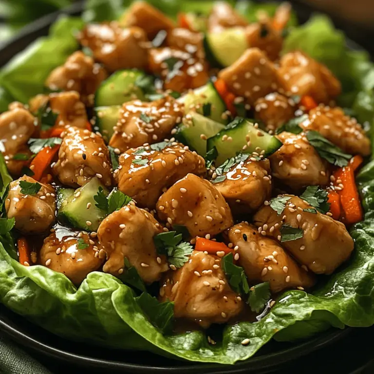 To fully appreciate Teriyaki Chicken Lettuce Wraps, it’s essential to understand the key components that contribute to their flavor and nutritional value. Let's break down the ingredients that make this dish not only delicious but also nourishing.