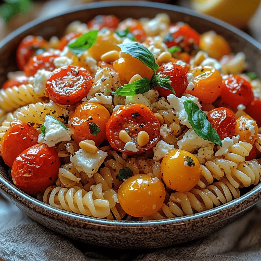 When it comes to summer meals, few dishes can rival the vibrant and refreshing appeal of a Roasted Tomato Feta Pasta Salad. This dish is a celebration of seasonal ingredients, showcasing the bright, sweet flavors of ripe tomatoes, the creamy tang of feta cheese, and the satisfying bite of perfectly cooked pasta. Whether served as a light lunch, a side dish at a barbecue, or a centerpiece at a picnic, this pasta salad is incredibly versatile.