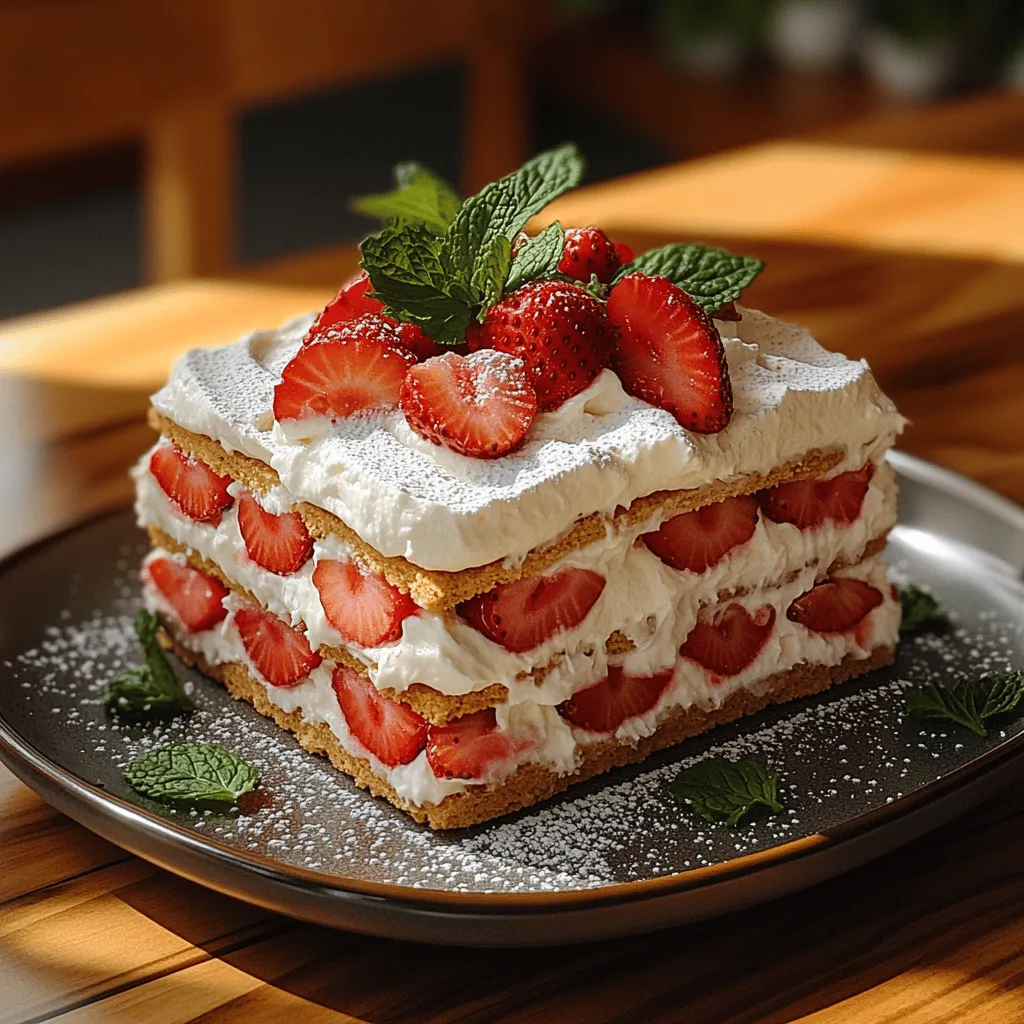Strawberries are the quintessential summer fruit, celebrated for their vibrant red color, juicy sweetness, and versatility in desserts. Their natural flavor pairs beautifully with the lightness of whipped cream, creating a harmonious blend that is both refreshing and indulgent. The combination of these two ingredients not only evokes nostalgia for childhood summers but also appeals to the taste buds of guests of all ages.