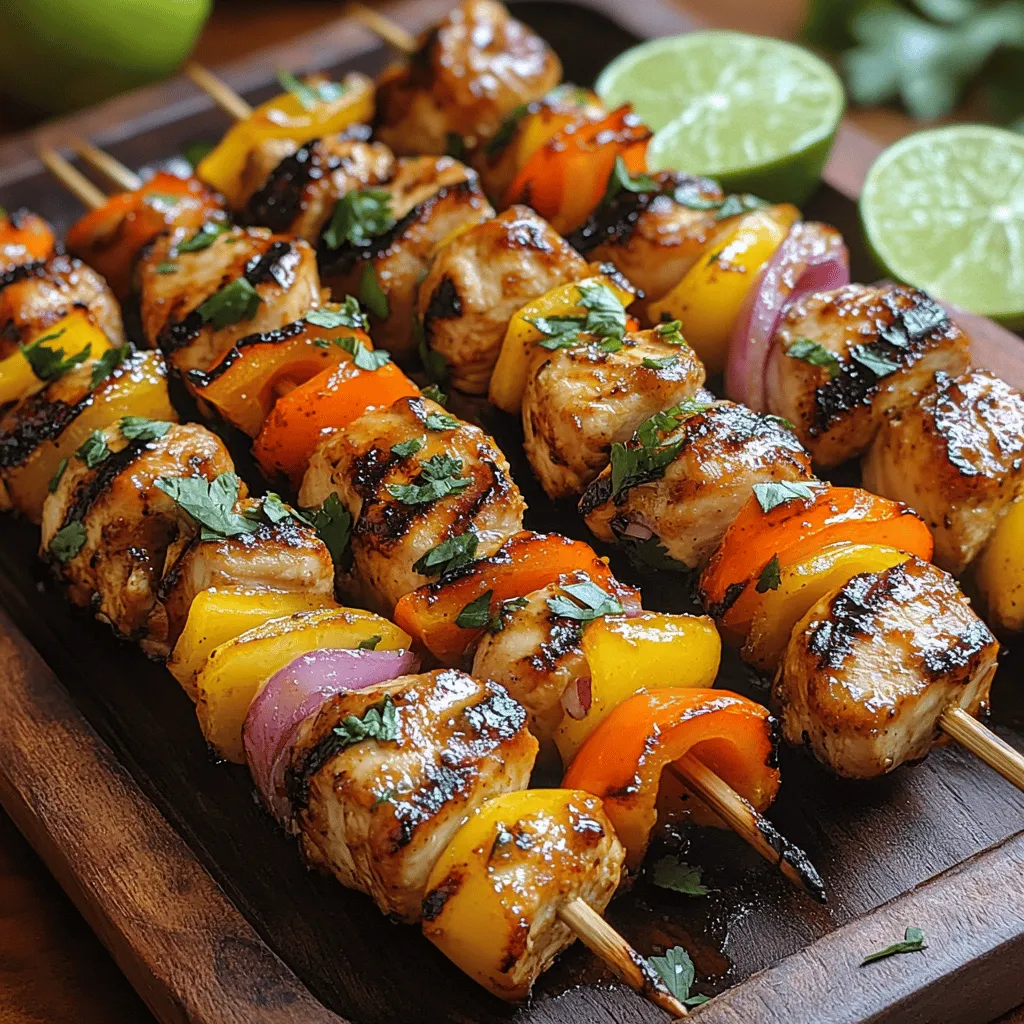 Thai cuisine is renowned for its vibrant flavors, characterized by a harmonious balance of spicy, sweet, and savory notes that tantalize the taste buds. Among the myriad of delectable dishes, Spicy & Sweet Thai Chicken Skewers stand out as a perfect embodiment of this culinary tradition. These skewers not only showcase the bold flavors typical of Thai cooking but also make for an ideal dish for gatherings, barbecues, or a cozy family dinner. Imagine succulent pieces of marinated chicken intertwined with colorful vegetables, grilled to perfection, and served with a zesty dipping sauce. It’s a dish that promises to impress your guests and satisfy your cravings.