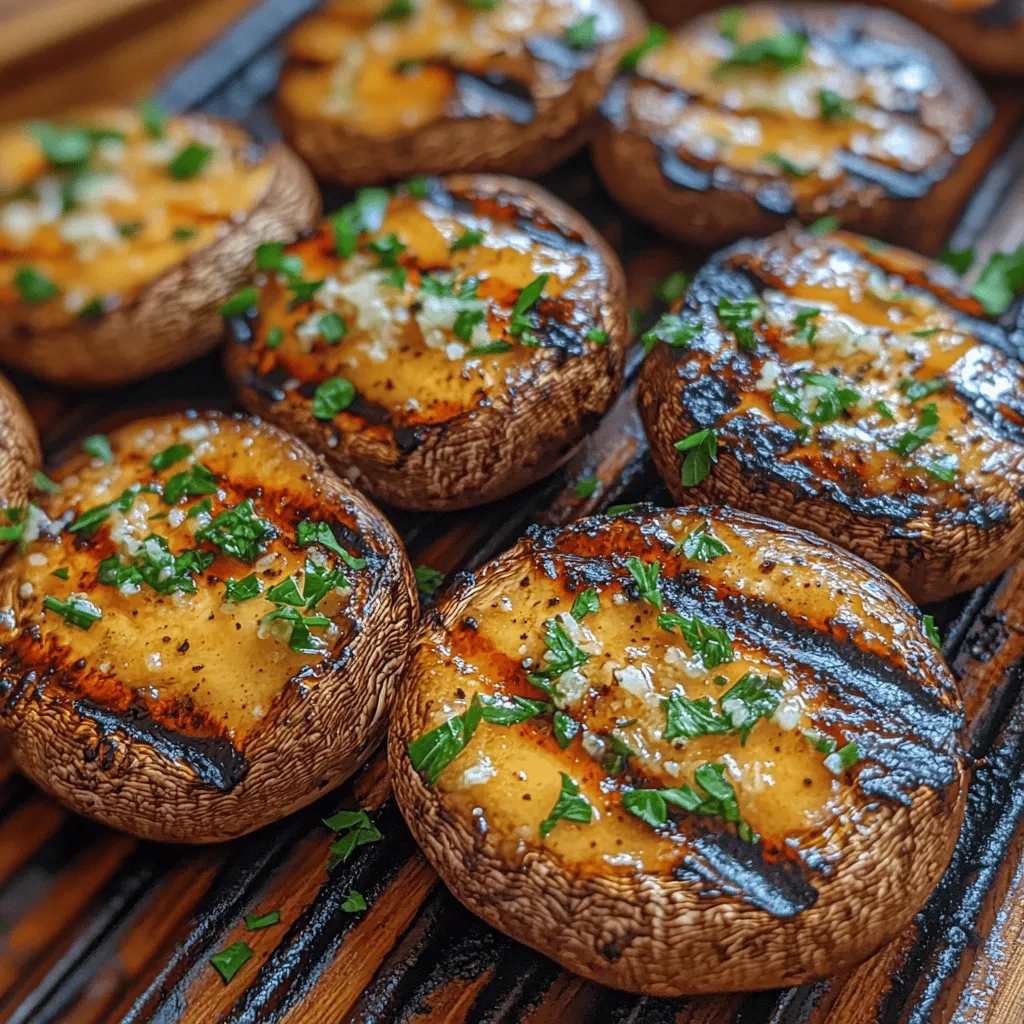 To create the perfect Savory Garlic Butter Grilled Mushrooms, it's essential to understand the key ingredients that bring this dish to life. Each component contributes its unique flavor and nutritional benefits, making the recipe not only delicious but also wholesome.