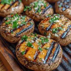 To create the perfect Savory Garlic Butter Grilled Mushrooms, it's essential to understand the key ingredients that bring this dish to life. Each component contributes its unique flavor and nutritional benefits, making the recipe not only delicious but also wholesome.