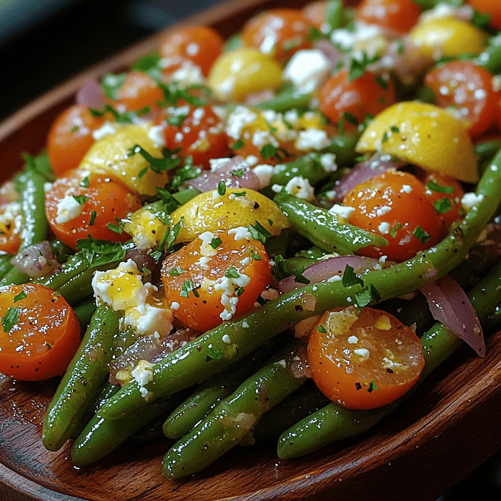 In the world of salads, the Zesty Lemon Garlic Green Bean Salad stands out as a bright and refreshing option that elevates any meal. This dish is not just a side; it’s a celebration of flavors and textures, combining crisp green beans with the zesty tang of lemon and the aromatic kick of garlic. Whether you are preparing a family dinner, hosting a summer barbecue, or simply looking for a healthy lunch option, this salad is sure to impress.