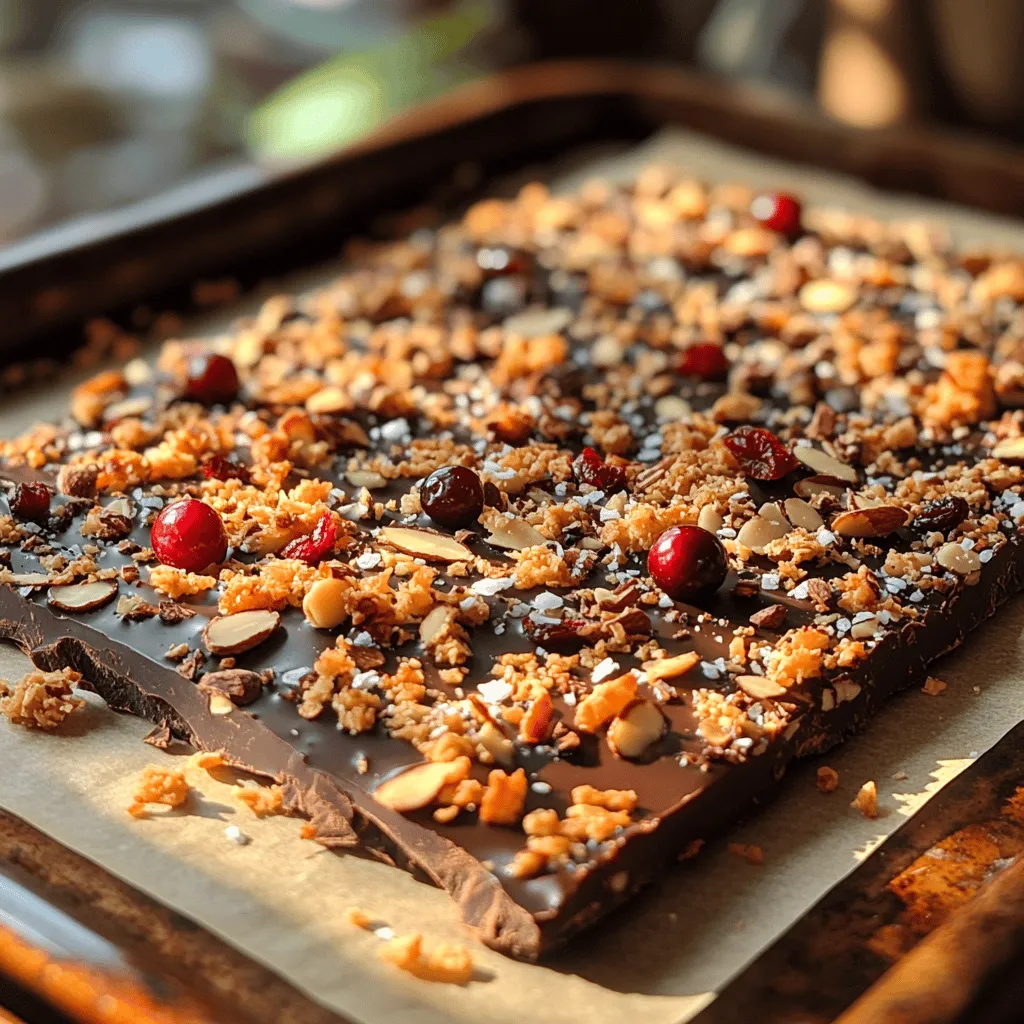 There’s something undeniably joyful about creating homemade treats. Whether it’s the gratifying process of mixing ingredients, the alluring aroma wafting through your kitchen, or the sheer delight of sharing your creations, making candies and snacks from scratch brings an unparalleled sense of fulfillment. One such treat that stands out for its simplicity and deliciousness is <strong>Toasted Coconut Chocolate Bark</strong>. This delectable snack combines the rich, indulgent flavor of dark chocolate with the nutty, crunchy texture of toasted coconut, resulting in a sweet yet sophisticated treat that’s perfect for any occasion.” /></p>
</p>
<h3>Combining the Ingredients</h3>
</p>
<p>To create your Toasted Coconut Chocolate Bark, start by mixing the ingredients in a way that ensures an even distribution of flavors. Begin by melting your choice of chocolate—dark, milk, or even white chocolate—using a double boiler or microwave. If using a microwave, heat it in 30-second intervals, stirring in between to prevent burning. Once melted, allow the chocolate to cool slightly before combining it with the other ingredients.</p>
</p>
<p>When you pour in the toasted coconut, nuts, and any dried fruits you choose, it’s essential to mix thoroughly. This step is crucial because it ensures that every piece of bark has a balanced flavor profile. As you mix, consider the customization options: you can add a handful of chopped almonds, walnuts, or pecans for added crunch. Dried fruits like cranberries, apricots, or cherries can also offer a delightful contrast to the rich chocolate.</p>
</p>
<p>To enhance the flavor further, consider adding a teaspoon of vanilla extract to the chocolate mixture. This addition will deepen the overall taste, giving your bark a lovely aromatic quality. A sprinkle of sea salt adds a perfect finishing touch, balancing the sweetness of the chocolate and highlighting the flavors of the nuts and coconut.</p>
</p>
<h3>Spreading and Setting the Bark</h3>
</p>
<p>Once your ingredients are well-combined, it’s time to spread the chocolate mixture onto a prepared baking sheet. Line a baking sheet with parchment paper to prevent sticking and facilitate easy removal. Using a spatula, carefully spread the mixture evenly across the sheet. Aim for a thickness of about 1/4 inch to ensure that it sets properly. If the bark is too thick, it may take longer to harden and can be difficult to break into pieces later.</p>
</p>
<p>When it comes to sprinkling sea salt, a little goes a long way. Start with a pinch and adjust to your taste. The salt enhances the chocolate’s sweetness and adds a delightful contrast to the rich flavors. After sprinkling, it’s time for the chilling process. Place the baking sheet in the refrigerator for at least 1-2 hours to allow the chocolate to set completely. This step is crucial; without proper chilling, the bark may remain soft and difficult to handle.</p>
</p>
<h3>Breaking and Storing the Bark</h3>
</p>
<p>Once the chocolate has set, it’s time to break the bark into pieces. This can be accomplished by lifting the parchment paper from the baking sheet and placing it on a cutting board. Use a sharp knife to score the chocolate before breaking it into irregular pieces, which gives it a rustic, homemade look. Aim for sizes that are easy to grab and enjoy—about 1 to 2 inches is a good target.</p>
</p>
<p>To keep your toasted coconut chocolate bark fresh, store it in an airtight container. Layer the pieces between sheets of parchment paper to prevent them from sticking together. If stored correctly, the bark can last for up to two weeks at room temperature. However, for the best texture and flavor, try to consume it within the first week.</p>
</p>
<h3>Serving Suggestions</h3>
</p>
<p>When it comes to serving your toasted coconut chocolate bark, the options are delightful and varied. For a festive presentation, consider placing pieces in decorative tins or boxes, making them perfect for gifting. Alternatively, arrange the bark on a platter and serve it alongside fresh fruit or nuts for a charming dessert spread at gatherings.</p>
</p>
<p>Pairing suggestions can elevate the enjoyment of this treat. A rich cup of coffee or a sweet dessert wine complements the chocolate beautifully, while herbal teas can provide a refreshing contrast. For a fun twist, consider serving the bark with vanilla ice cream or drizzling it with caramel sauce for an indulgent dessert experience.</p>
</p>
<h3>Nutritional Information</h3>
</p>
<p>The ingredients in your toasted coconut chocolate bark not only create a delicious treat but also offer several nutritional benefits. Dark chocolate, for example, is rich in antioxidants and has been associated with numerous health benefits, including improved heart health and enhanced cognitive function. The nuts provide healthy fats and protein, while shredded coconut adds dietary fiber and essential minerals.</p>
</p>
<p>When enjoying your bark, be mindful of portion sizes. A piece or two can satisfy your sweet tooth without overindulging, allowing you to enjoy the flavors while still being conscious of your overall intake.</p>
</p>
<h3>Conclusion</h3>
</p>
<p>The simplicity and versatility of the toasted coconut chocolate bark recipe make it a delightful treat that can be customized to suit any palate. Whether you stick to the classic ingredients or experiment with different nuts and fruits, this recipe allows for endless possibilities. Take pride in creating this delicious confection at home, and don’t hesitate to share your variations with friends and family. The joy of crafting such a satisfying treat will leave you eager to explore more recipes in your culinary journey.</p>
</div>