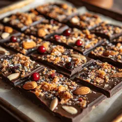 There’s something undeniably joyful about creating homemade treats. Whether it’s the gratifying process of mixing ingredients, the alluring aroma wafting through your kitchen, or the sheer delight of sharing your creations, making candies and snacks from scratch brings an unparalleled sense of fulfillment. One such treat that stands out for its simplicity and deliciousness is Toasted Coconut Chocolate Bark. This delectable snack combines the rich, indulgent flavor of dark chocolate with the nutty, crunchy texture of toasted coconut, resulting in a sweet yet sophisticated treat that’s perfect for any occasion.