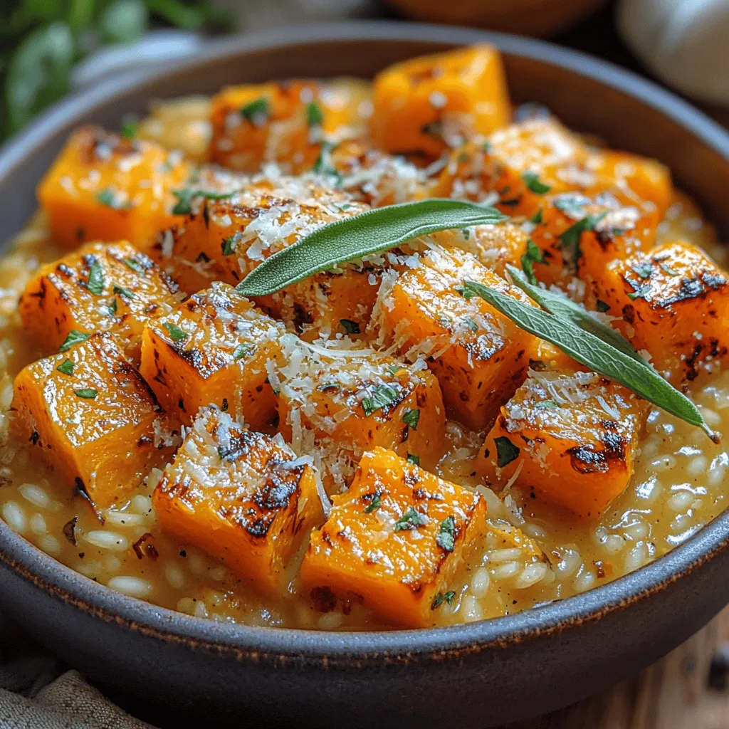 Roasted Butternut Squash Risotto, affectionately named 