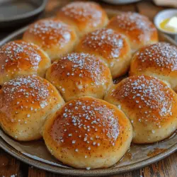 If you're in search of a delightful baking project that will impress your family and friends, look no further than pull-apart pretzel rolls. These soft, chewy rolls are a delightful twist on traditional pretzels, combining the satisfying texture of bread with the unique flavor profile that defines pretzel dough. The golden-brown crust and the soft, pillowy interior create an irresistible treat that can elevate any meal or serve as a delightful snack on its own.