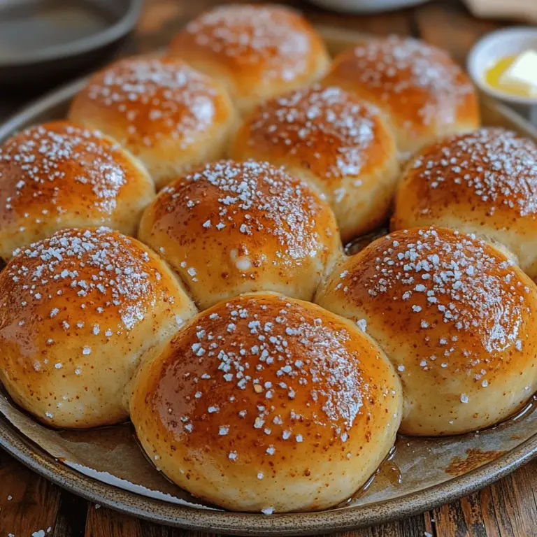 If you're in search of a delightful baking project that will impress your family and friends, look no further than pull-apart pretzel rolls. These soft, chewy rolls are a delightful twist on traditional pretzels, combining the satisfying texture of bread with the unique flavor profile that defines pretzel dough. The golden-brown crust and the soft, pillowy interior create an irresistible treat that can elevate any meal or serve as a delightful snack on its own.