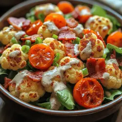To create the ultimate Crispy BLT Cauliflower Salad, it’s essential to understand the role of each ingredient. Each component contributes to the overall flavor, texture, and nutritional profile of the dish.