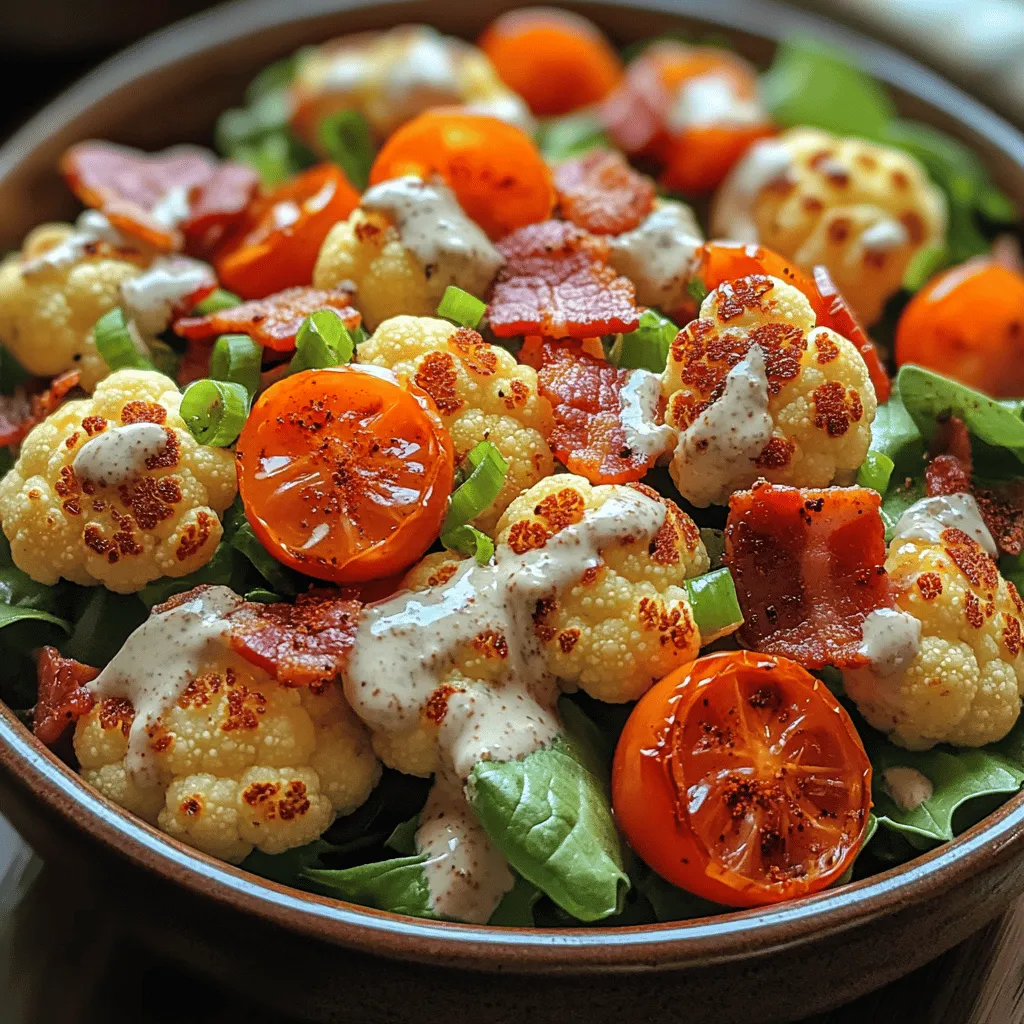 To create the ultimate Crispy BLT Cauliflower Salad, it’s essential to understand the role of each ingredient. Each component contributes to the overall flavor, texture, and nutritional profile of the dish.
