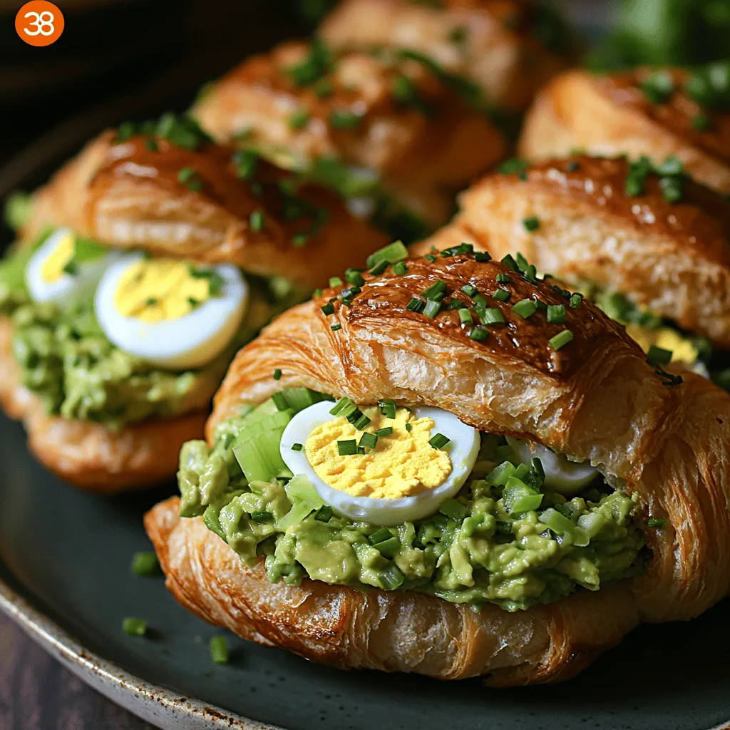 If you're looking for a dish that perfectly combines luxury and simplicity, look no further than the Creamy Avocado Egg Delight on Flaky Croissants. This delightful recipe brings together the rich, buttery flavor of flaky croissants with a creamy filling made from perfectly boiled eggs and ripe avocados. The result? A meal that is not only delicious but also nutritious, making it an ideal choice for breakfast, brunch, or even a light lunch.