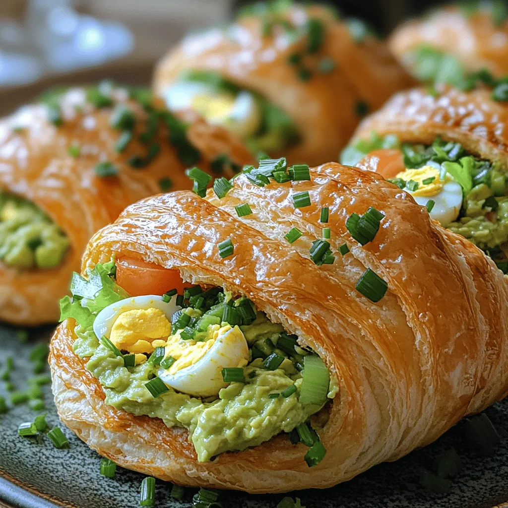 If you're looking for a dish that perfectly combines luxury and simplicity, look no further than the Creamy Avocado Egg Delight on Flaky Croissants. This delightful recipe brings together the rich, buttery flavor of flaky croissants with a creamy filling made from perfectly boiled eggs and ripe avocados. The result? A meal that is not only delicious but also nutritious, making it an ideal choice for breakfast, brunch, or even a light lunch.