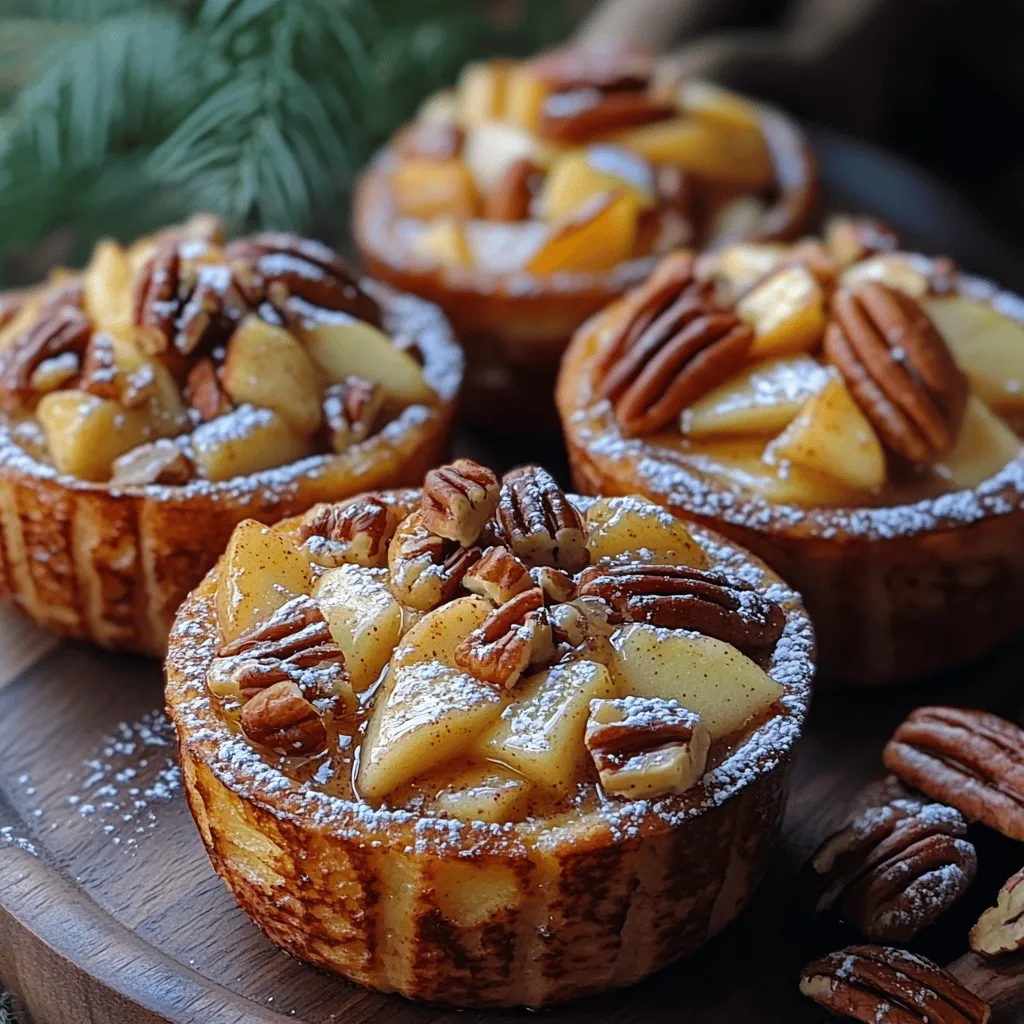 Picture a cozy weekend morning where the aroma of warm spices and sweet apples fills your kitchen. You gather your loved ones around the breakfast table, eager to share a delightful dish that not only tantalizes the taste buds but also elevates the morning routine. Enter Apple Pecan French Toast Cups—a whimsical twist on the classic French toast, perfectly crafted to bring joy and satisfaction in every bite.