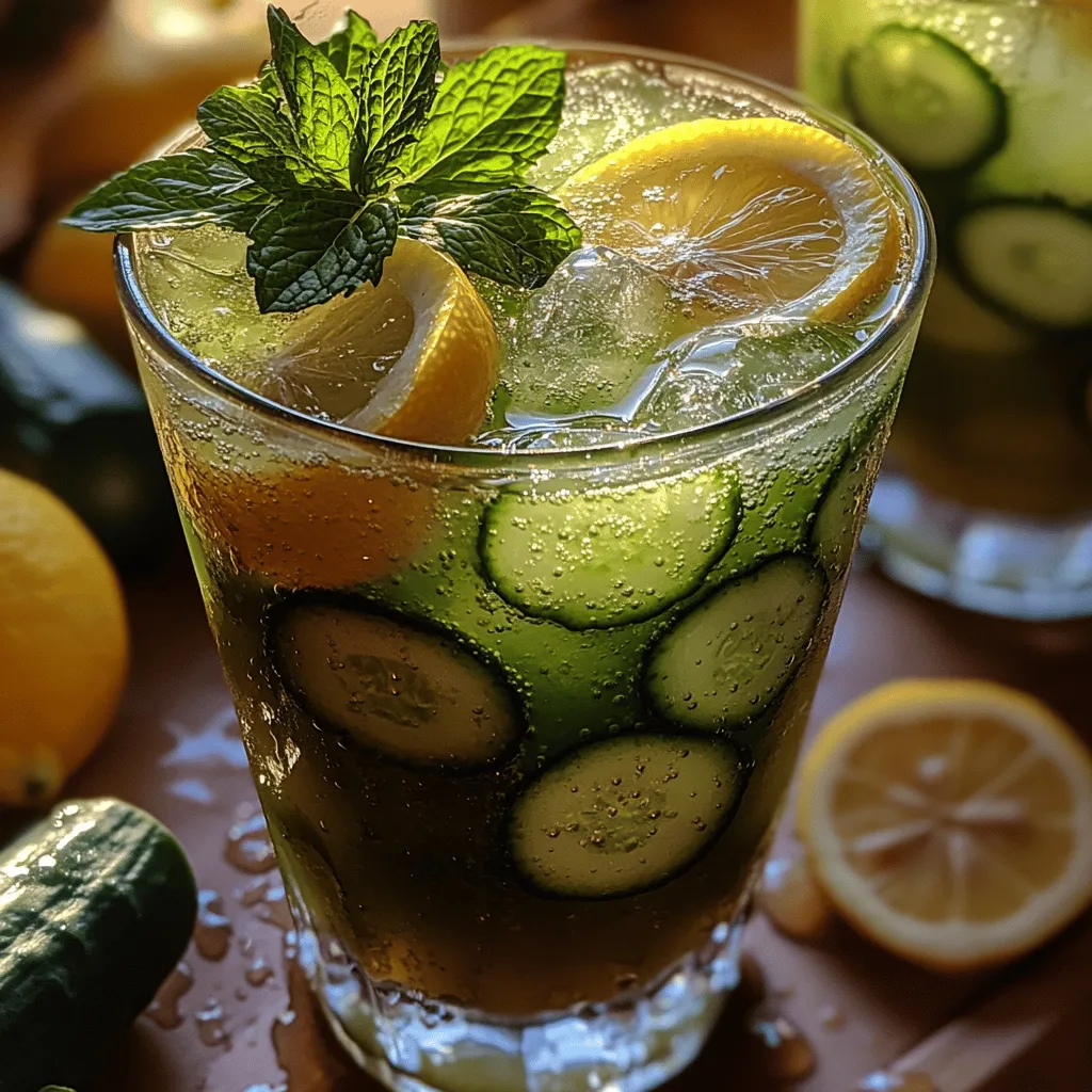 As the culinary world continues to evolve, the trend of refreshing beverages has taken center stage, appealing to health-conscious consumers and those seeking delicious ways to cool down. With summer's sweltering heat, the need for revitalizing drinks becomes paramount. Among the myriad of options available, cucumber mint lemonade stands out as a quintessential summer drink. This delightful concoction marries the crispness of cucumber, the refreshing allure of mint, and the zesty brightness of lemon, creating a beverage that is not only thirst-quenching but also packed with nutritional benefits.
