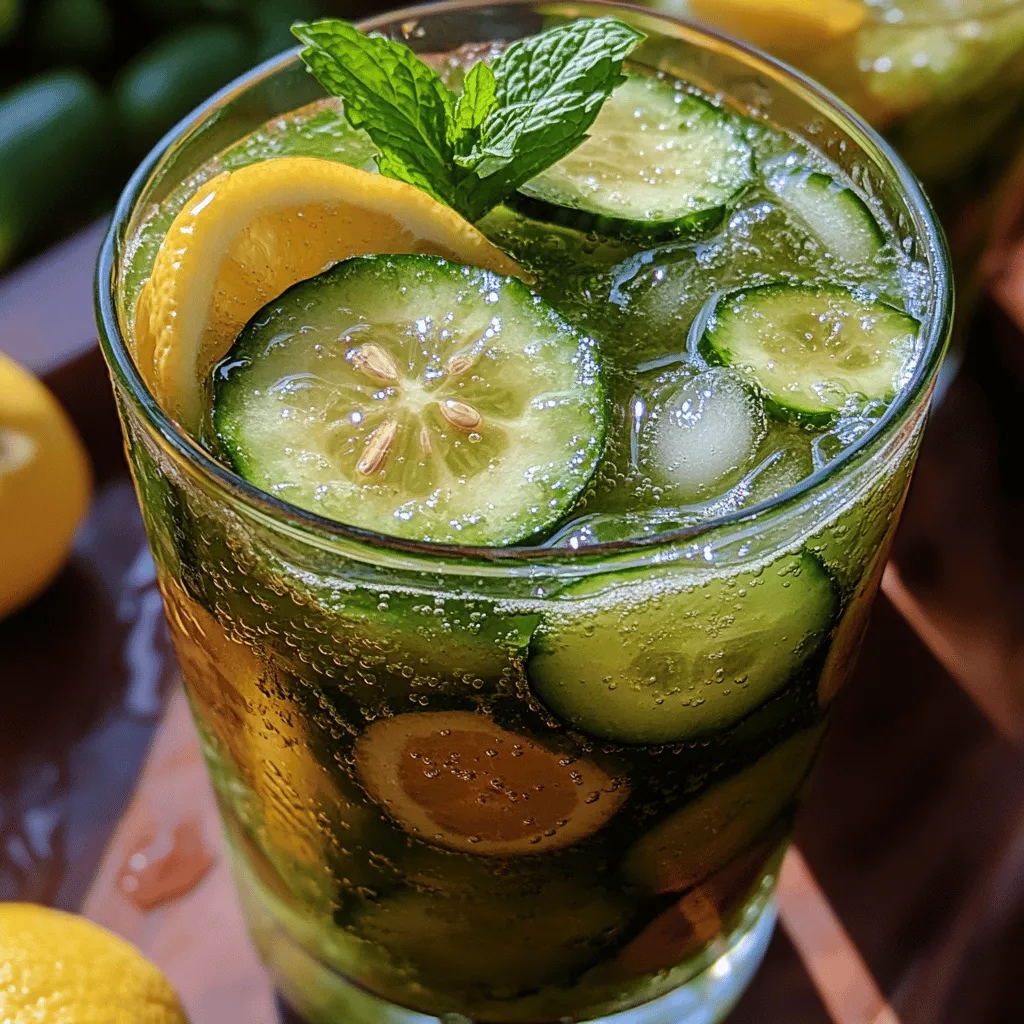 As the culinary world continues to evolve, the trend of refreshing beverages has taken center stage, appealing to health-conscious consumers and those seeking delicious ways to cool down. With summer's sweltering heat, the need for revitalizing drinks becomes paramount. Among the myriad of options available, cucumber mint lemonade stands out as a quintessential summer drink. This delightful concoction marries the crispness of cucumber, the refreshing allure of mint, and the zesty brightness of lemon, creating a beverage that is not only thirst-quenching but also packed with nutritional benefits.