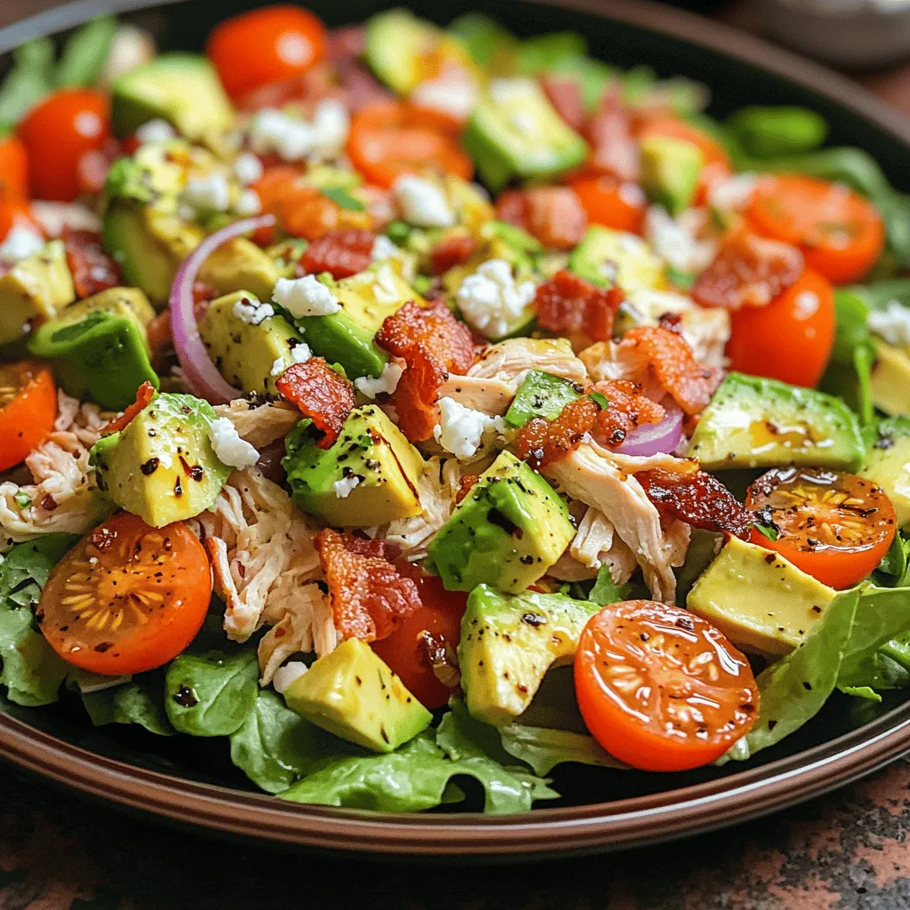 To truly appreciate the Savory Chicken Bacon Avocado Salad, it’s essential to understand the key ingredients that make this dish so special. Each component plays a vital role in contributing flavor, texture, and nutritional value. Let’s delve deeper into these ingredients.