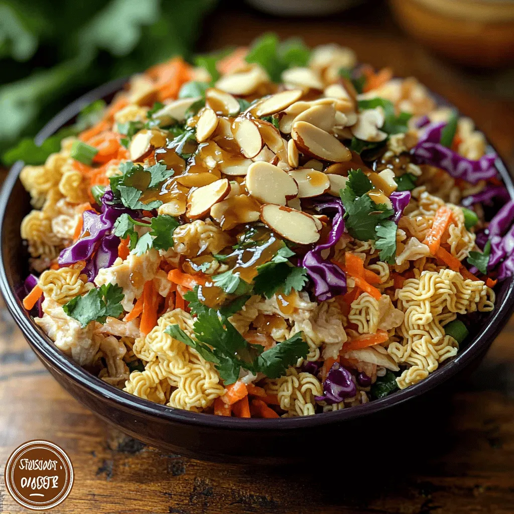 The key to any great salad lies in its ingredients, and the Crunchy Ramen Noodle Chicken Salad is no exception. Each component contributes not only to the overall flavor and texture but also to the nutritional value of the dish. Here’s a closer look at the essential ingredients that make this salad a standout.