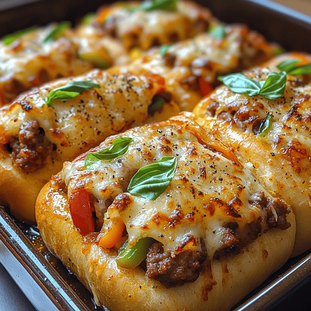 Savor the delight of a Sizzling Sausage and Pepper Hoagie Bake, a dish that truly encapsulates the essence of comfort food with a twist. This hearty recipe combines savory Italian sausage, vibrant bell peppers, and rich marinara sauce, all topped generously with melted cheese and served in a warm hoagie roll. Whether you're hosting a family dinner or a casual gathering with friends, this dish not only tantalizes the taste buds but also presents an easy, crowd-pleasing meal that’s sure to impress.