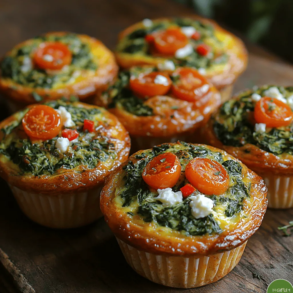 What makes Spinach Feta Egg Muffins so appealing is their perfect blend of flavors and textures. The earthy taste of fresh spinach, the creamy tang of feta cheese, and the satisfying richness of eggs come together in each muffin, creating a delightful treat that doesn't compromise on nutrition. Moreover, this recipe allows for personalization; you can easily swap out ingredients or add your favorite vegetables to suit your taste preferences.