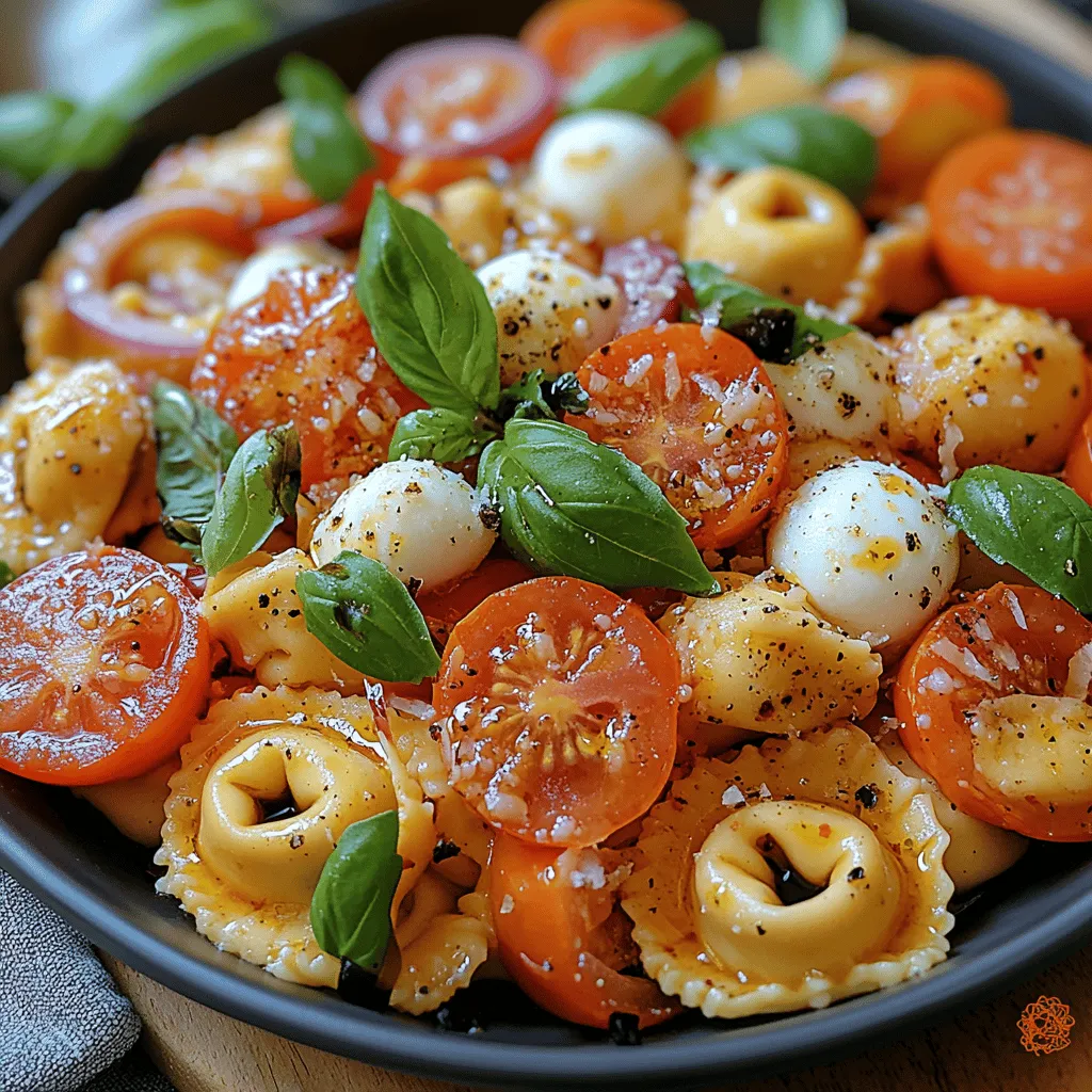 As the days grow longer and the sun shines brighter, the desire for fresh, vibrant meals becomes irresistible. Enter the Vibrant Tomato Basil Tortellini Salad—a dish that beautifully marries the flavors of summer with the comforting bite of tender tortellini. This salad is not just a feast for the eyes; it is a celebration of fresh, wholesome ingredients that come together to create a delightful experience for your palate. Whether you are hosting a backyard barbecue, preparing for a picnic in the park, or simply looking for a quick and satisfying weeknight dinner, this salad checks all the boxes.