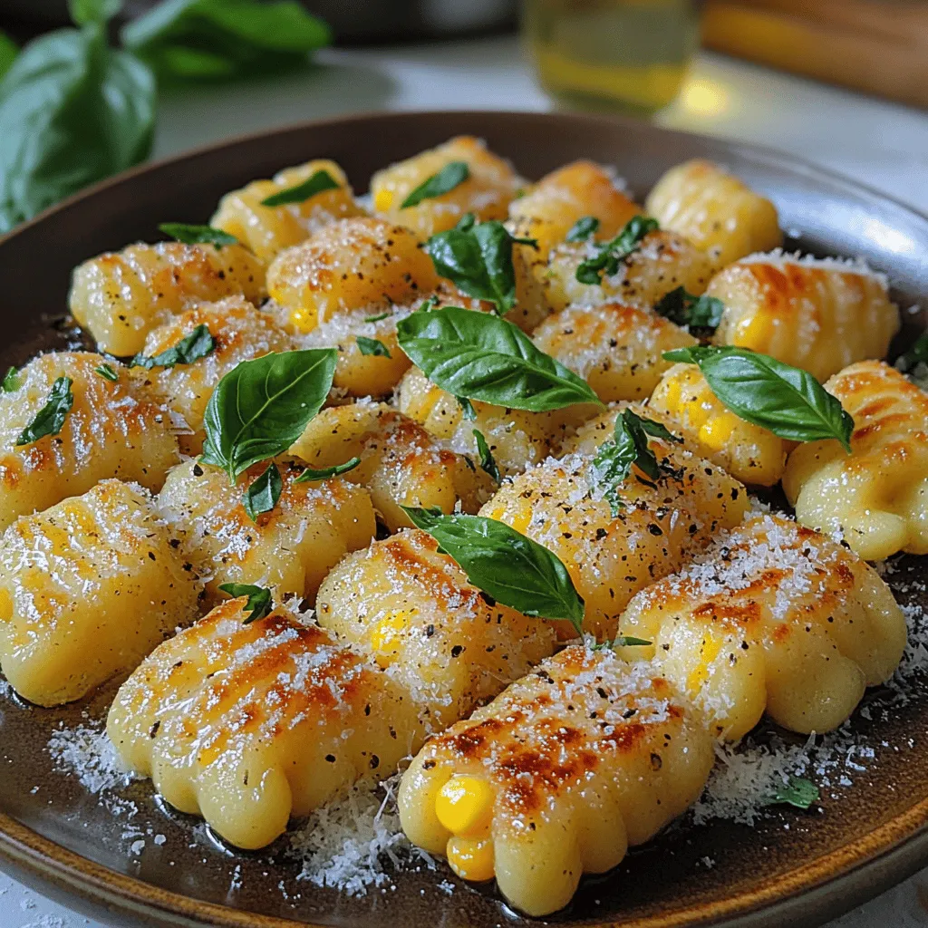 There’s something undeniably charming about homemade gnocchi. This classic Italian dish, with its pillowy texture and comforting essence, has a way of bringing people together around the dinner table. Often regarded as a labor of love, making gnocchi from scratch can feel both rewarding and therapeutic. This recipe for Sweet Corn & Basil Gnocchi introduces a refreshing twist to the traditional preparation, combining the natural sweetness of corn with the aromatic freshness of basil. This delightful fusion not only tantalizes the taste buds but also elevates a classic dish into something uniquely special.