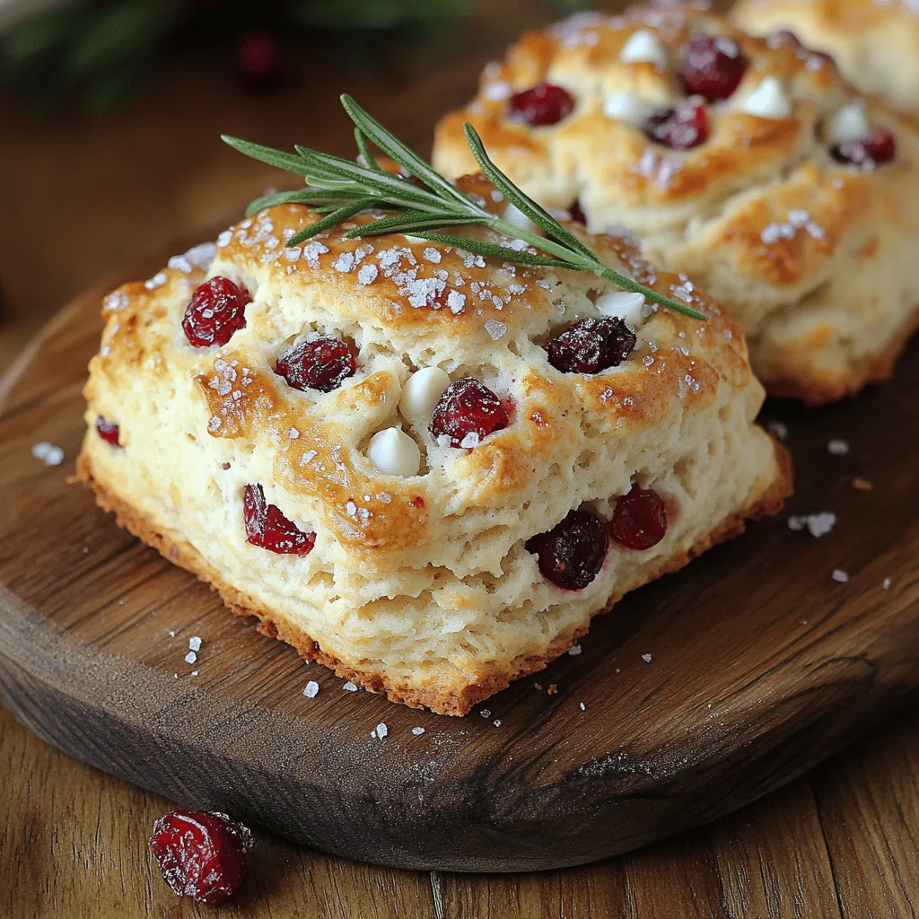 To create the perfect Festive Cranberry White Chocolate Scones, it's essential to understand the role of each ingredient. Here, we break down the key components that make these scones a delightful treat.