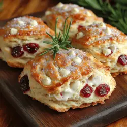 To create the perfect Festive Cranberry White Chocolate Scones, it's essential to understand the role of each ingredient. Here, we break down the key components that make these scones a delightful treat.