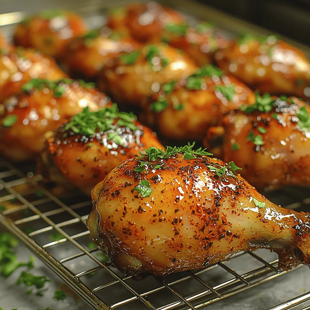 If you're on the hunt for a dish that perfectly balances sweet and savory flavors, look no further than our Sweet & Savory Honey Garlic Drumsticks. This recipe is more than just a culinary delight; it’s an experience that tantalizes your taste buds and fills your kitchen with an irresistible aroma. The combination of honey, garlic, and a touch of soy sauce creates a glaze that caramelizes beautifully in the oven, enveloping tender chicken drumsticks in a mouthwatering sauce that is sure to impress.