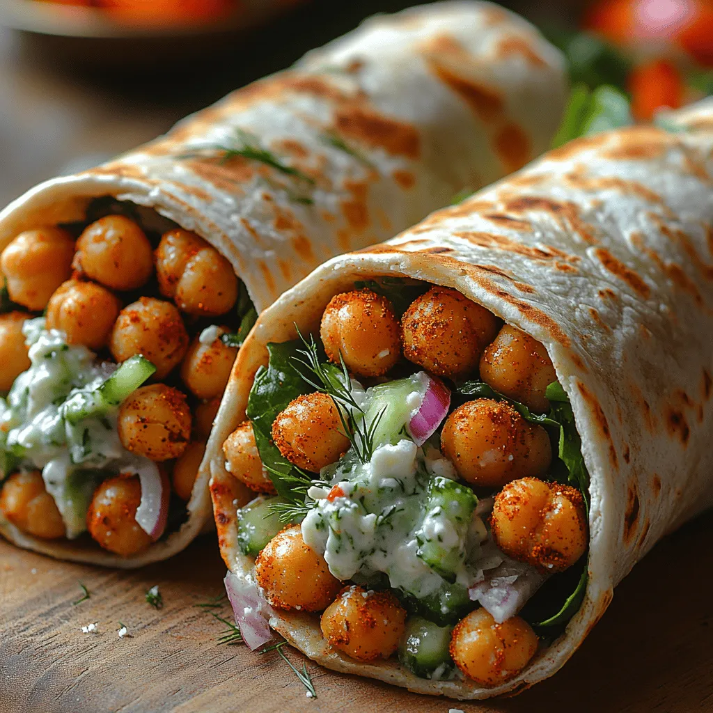 In today's fast-paced world, healthy meal options are more important than ever. The appeal of wraps as a meal choice stems from their convenience, portability, and versatility. Whether for lunch, dinner, or a quick snack, wraps allow you to pack a nutritious punch while keeping the preparation simple. One such wrap that has gained popularity is the Crunchy Roasted Chickpea Wrap with Creamy Tzatziki. This recipe is not only satisfying but also embraces the essence of healthy eating without compromising on flavor.