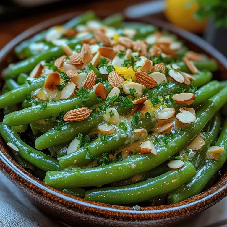 To truly appreciate the Garlic Butter Green Bean Almondine, it is essential to understand the role of each ingredient in this recipe. Each component contributes distinct flavors, textures, and nutritional benefits that make this dish stand out.