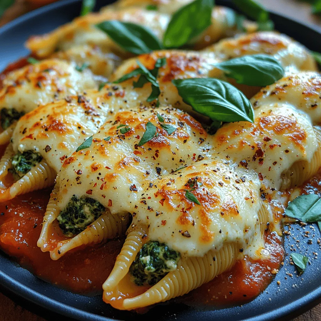 Comfort food has a unique way of bringing people together, evoking fond memories of shared meals and the warmth of a home-cooked dish. Among the myriad of comforting recipes, the Cheesy Spinach & Ricotta Delight stands out as a harmonious blend of flavors that not only caters to the palates of vegetarians but also enchants cheese lovers. This dish showcases the delightful combination of creamy ricotta cheese, fresh spinach, and a medley of delicious cheeses, all encased in tender jumbo pasta shells.