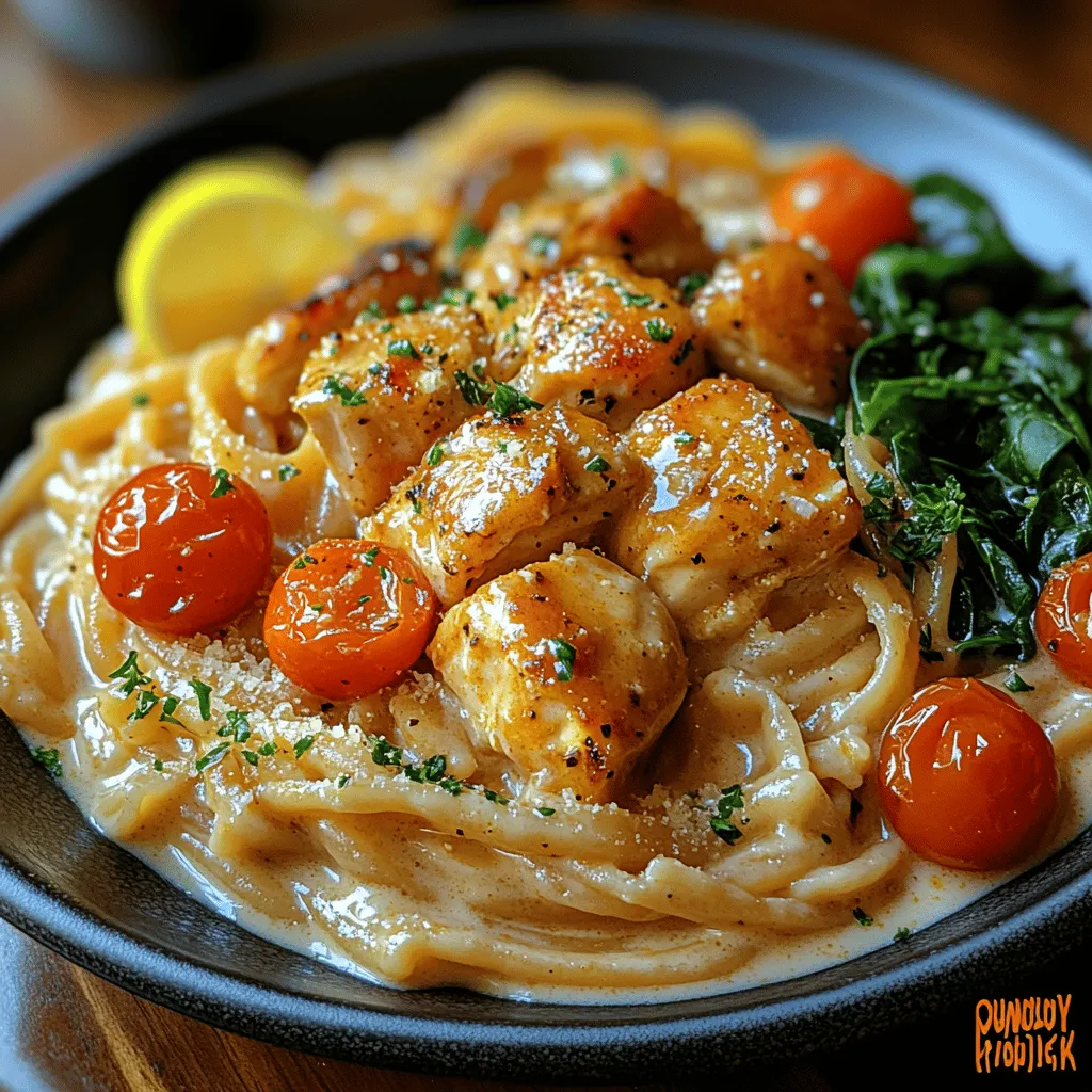 If you're on the hunt for a dish that perfectly marries comfort with bold flavors, look no further than Creamy Cowboy Butter Chicken Linguine. This delightful recipe blends tender chicken, rich butter, and a medley of vegetables, all enveloped in a creamy sauce that clings to every strand of linguine. Its appeal lies not only in the taste but also in its ability to bring warmth and satisfaction to the dinner table, making it an ideal choice for both family dinners and special occasions.