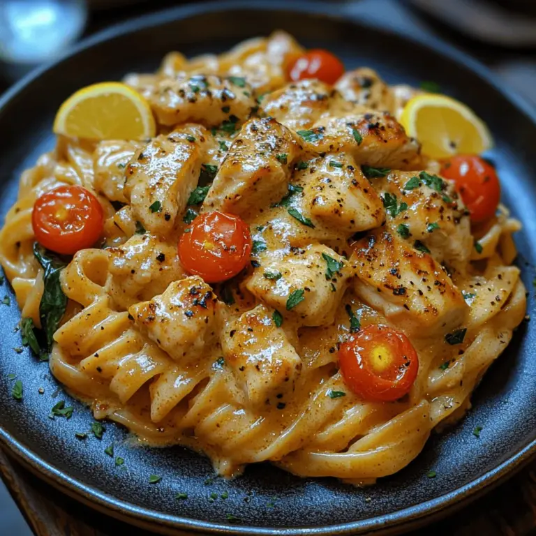 If you're on the hunt for a dish that perfectly marries comfort with bold flavors, look no further than Creamy Cowboy Butter Chicken Linguine. This delightful recipe blends tender chicken, rich butter, and a medley of vegetables, all enveloped in a creamy sauce that clings to every strand of linguine. Its appeal lies not only in the taste but also in its ability to bring warmth and satisfaction to the dinner table, making it an ideal choice for both family dinners and special occasions.