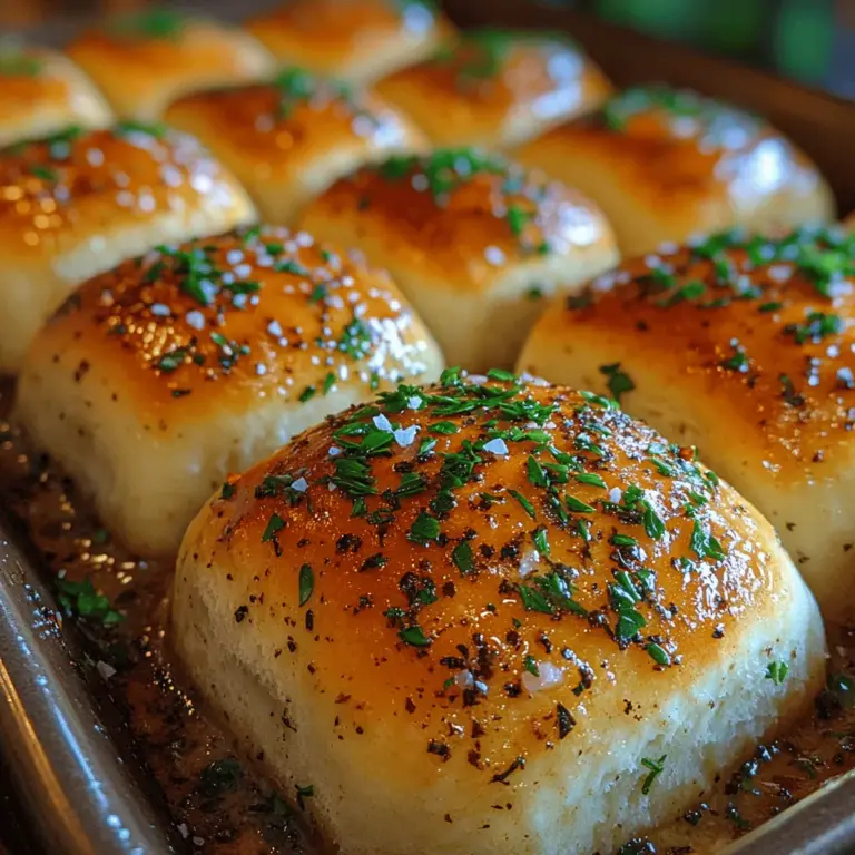 There’s something undeniably comforting about homemade bread. The warm, inviting aroma that wafts through the kitchen as it bakes can evoke feelings of nostalgia, warmth, and a sense of togetherness. Whether it’s a family dinner or a cozy gathering with friends, fresh rolls have the extraordinary ability to elevate any meal, making it feel special. Among the myriad of bread recipes out there, the Heavenly Buttery Garlic Herb Rolls stand out as a delightful choice, bringing a combination of buttery richness and aromatic flavors that are simply irresistible.