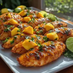 There’s something inherently satisfying about biting into a perfectly cooked chicken tender. Crispy on the outside, juicy on the inside, chicken tenders have carved out a beloved spot in our culinary landscape. They are not only a staple in American households but also find their way into various cuisines around the globe, offering endless opportunities for creativity. In this article, we’re taking a classic favorite and giving it a delightful twist with our Spicy Sweet Chili Mango Chicken Tenders.