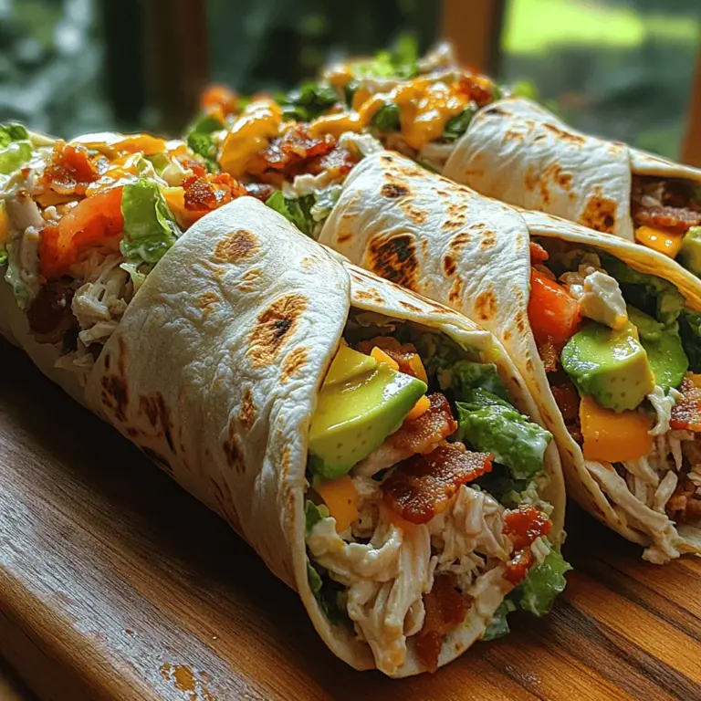 Chicken salad wraps have become a staple in the world of quick and nutritious meals. Their versatility, ease of preparation, and ability to be customized to fit various tastes make them a go-to choice for many. Among the myriad of chicken salad variations, one stands out for its delightful twist on a classic favorite: the Bacon-Laden BLT Chicken Salad Wraps. This recipe marries the flavors of a traditional BLT—bacon, lettuce, and tomato—with the comforting texture of a creamy chicken salad, creating a dish that's not only satisfying but also bursting with flavor.