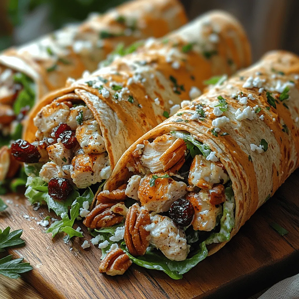 To create the perfect Cranberry Pecan Chicken Wraps, it’s essential to understand the role of each ingredient in this delightful dish. By knowing how these ingredients work together, you can customize the recipe to suit your preferences while ensuring that every bite is delicious.