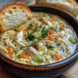 The foundation of any great soup lies in its ingredients, and the Zesty Creamy Lemon Chicken Orzo Soup is no exception. Let's delve into the key components that make this dish not only flavorful but also nutritious.