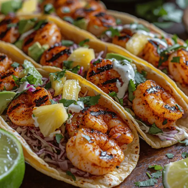 Street tacos have gained immense popularity across various cuisines, especially in Mexican food culture, where they are celebrated for their simplicity and bold flavors. These handheld delights are often sold from food trucks and roadside stands, offering a quick yet satisfying meal that embodies the essence of fresh ingredients and vibrant spices. Among the myriad options available, grilled shrimp street tacos stand out as a delicious and healthy choice, combining succulent shrimp with an array of fresh toppings.