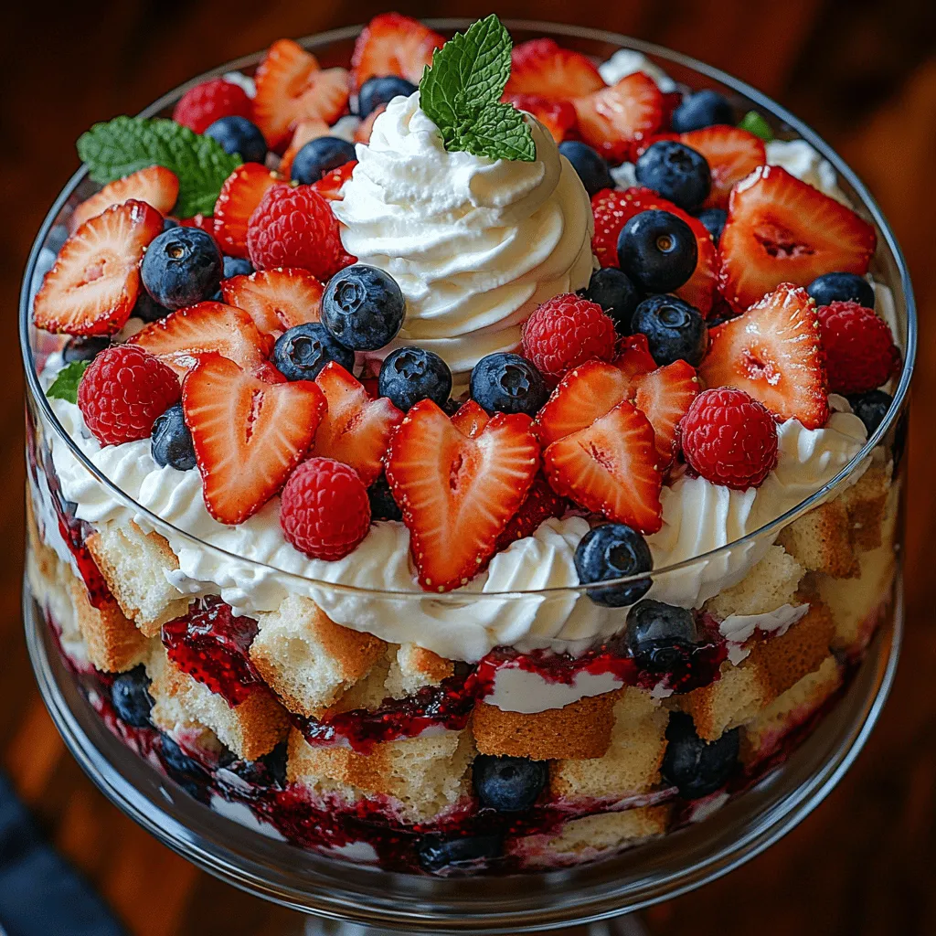 Trifles have a rich history that dates back to 16th-century England, where they were originally made with layers of cake, custard, and fruit. Over the centuries, the concept of the trifle has evolved, and today, it encompasses a variety of ingredients and flavors. The appeal of trifles lies in their layered structure, which creates a delightful interplay of textures and tastes in every spoonful. The contrast between the light and fluffy cake, the creamy whipped topping, and the juicy berries offers a sensory experience that is both satisfying and indulgent.