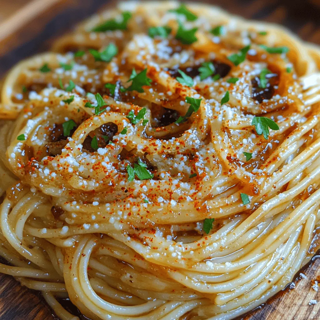 In the world of pasta dishes, few creations can match the sublime combination of caramelized onions and a kick of chilli oil. Caramelized Onion Pasta with Chilli Oil offers a delightful balance of sweet and spicy flavors, making it a favorite for both weeknight dinners and special occasions. The dish showcases the beauty of simple ingredients transformed through careful cooking techniques, inviting home cooks to embrace their culinary creativity.