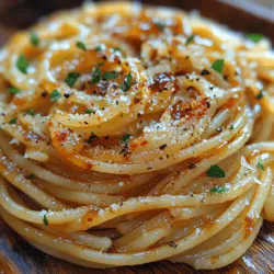 In the world of pasta dishes, few creations can match the sublime combination of caramelized onions and a kick of chilli oil. Caramelized Onion Pasta with Chilli Oil offers a delightful balance of sweet and spicy flavors, making it a favorite for both weeknight dinners and special occasions. The dish showcases the beauty of simple ingredients transformed through careful cooking techniques, inviting home cooks to embrace their culinary creativity.