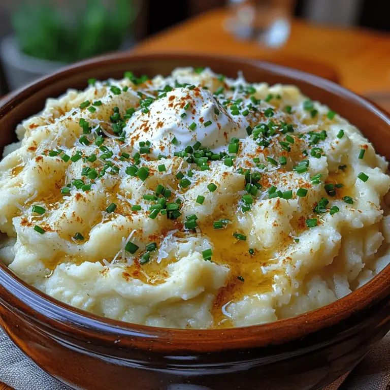 In recent years, cauliflower has surged in popularity within the realm of healthy eating, transforming from a humble vegetable to a star ingredient in many kitchens. This versatile cruciferous vegetable is celebrated for its ability to serve as a low-carb alternative to traditional favorites. In particular, Creamy Garlic Mashed Cauliflower has emerged as a delightful substitute for mashed potatoes, offering a creamy texture and robust flavor profile that satisfies both the palate and dietary needs.